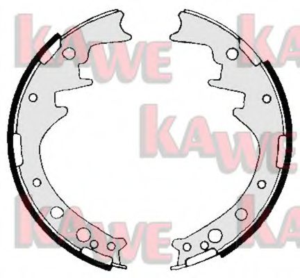 KAWE 05160 Тормозные колодоки для TOYOTA HILUX II (Тойота/тоета Хилуx 2) KAWE 05160 Тормозные колодоки для TOYOTA HILUX II (Тойота/тоета Хилуx 2)