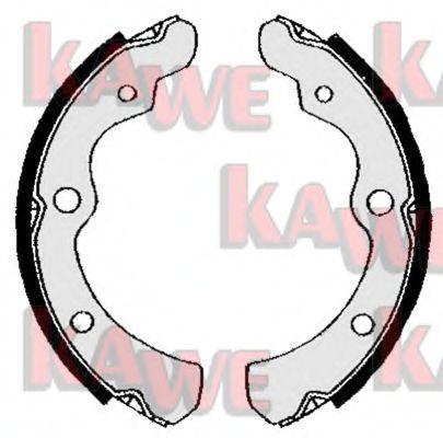 KAWE 05370 Тормозные колодоки для SUBARU (Субару) KAWE 05370 Тормозные колодоки для SUBARU (Субару)