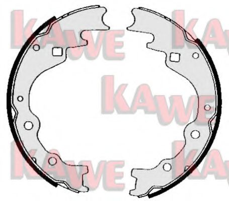 KAWE 05450 Тормозные колодоки для MAZDA (Мазда) KAWE 05450 Тормозные колодоки для MAZDA (Мазда)