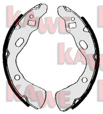 KAWE 05680 Тормозные колодоки для MAZDA (Мазда) KAWE 05680 Тормозные колодоки для MAZDA (Мазда)