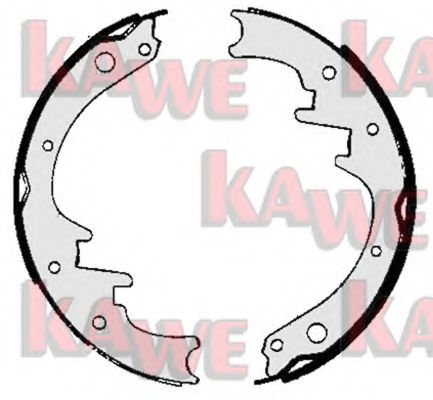 KAWE 06010 Тормозные колодоки для JEEP (Джип) KAWE 06010 Тормозные колодоки для JEEP (Джип)