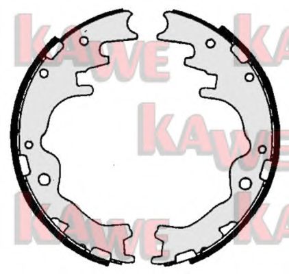KAWE 06510 Тормозные колодоки для MAZDA MPV I (Мазда Мпв 1) KAWE 06510 Тормозные колодоки для MAZDA MPV I (Мазда Мпв 1)