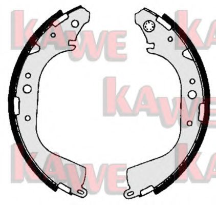 KAWE 06710 Тормозные колодоки для TOYOTA HILUX II (Тойота/тоета Хилуx 2) KAWE 06710 Тормозные колодоки для TOYOTA HILUX II (Тойота/тоета Хилуx 2)