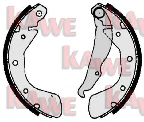 KAWE 06800 Тормозные колодоки для CHEVROLET EPICA (Шевроле Эпиcа) KAWE 06800 Тормозные колодоки для CHEVROLET EPICA (Шевроле Эпиcа)
