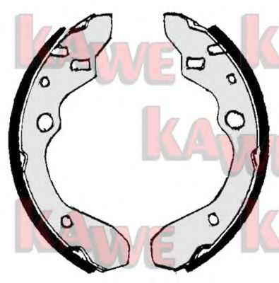 KAWE 07010 Тормозные колодоки для MAZDA 323 F V (Мазда 323 ф5) KAWE 07010 Тормозные колодоки для MAZDA 323 F V (Мазда 323 ф5)