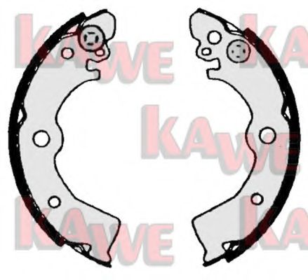 KAWE 07030 Тормозные колодоки для NISSAN 100 NX (Ниссан 100 нx) KAWE 07030 Тормозные колодоки для NISSAN 100 NX (Ниссан 100 нx)