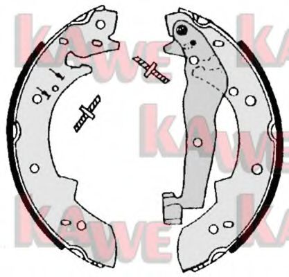 KAWE 07050 Тормозные колодоки для BMW 3 (Бмв 3) KAWE 07050 Тормозные колодоки для BMW 3 (Бмв 3)