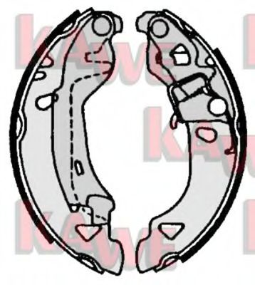 KAWE 07080 Тормозные колодоки для FIAT PUNTO (Фиат Пунто) KAWE 07080 Тормозные колодоки для FIAT PUNTO (Фиат Пунто)