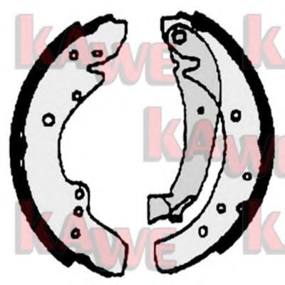 KAWE 07110 Тормозные колодоки для FIAT (Фиат) KAWE 07110 Тормозные колодоки для FIAT (Фиат)