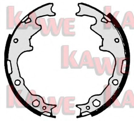 KAWE 07240 Тормозные колодоки для JEEP (Джип) KAWE 07240 Тормозные колодоки для JEEP (Джип)