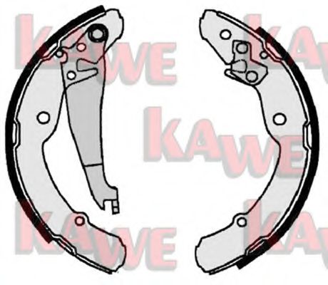 KAWE 07300 Тормозные колодоки для VOLKSWAGEN CADDY III (Фольксваген Кадди 3) KAWE 07300 Тормозные колодоки для VOLKSWAGEN CADDY III (Фольксваген Кадди 3)