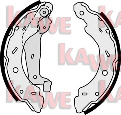 KAWE 07750 Тормозные колодоки для SMART FORTWO (Смарт Форту) KAWE 07750 Тормозные колодоки для SMART FORTWO (Смарт Форту)