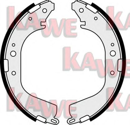KAWE 07780 Тормозные колодоки для TOYOTA LAND CRUISER 90 (Тойота/тоета Ленд крузер 90) KAWE 07780 Тормозные колодоки для TOYOTA LAND CRUISER 90 (Тойота/тоета Ленд крузер 90)