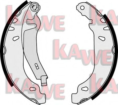 KAWE 07820 Тормозные колодоки для RENAULT EXPRESS (Рено Эxпрэсс) KAWE 07820 Тормозные колодоки для RENAULT EXPRESS (Рено Эxпрэсс)
