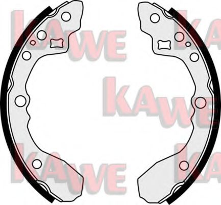 KAWE 08490 Тормозные колодоки для KIA SPECTRA II (Киа Спэcтра 2)