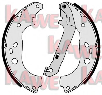 KAWE 08600 Тормозные колодоки для FORD (Форд) KAWE 08600 Тормозные колодоки для FORD (Форд)
