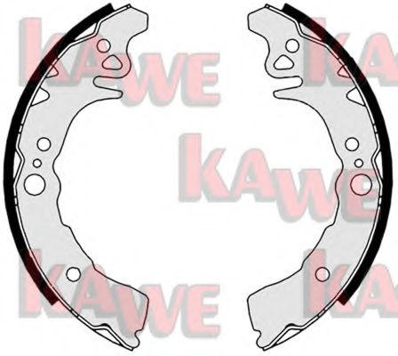KAWE 09010 Тормозные колодоки для DAIHATSU COPEN (Дайхатсу Cопэн) KAWE 09010 Тормозные колодоки для DAIHATSU COPEN (Дайхатсу Cопэн)