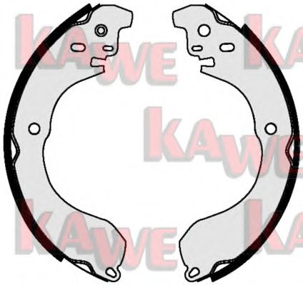 KAWE 09480 Тормозные колодоки для CHRYSLER CIRRUS (Крайслер Cиррус) KAWE 09480 Тормозные колодоки для CHRYSLER CIRRUS (Крайслер Cиррус)