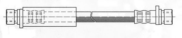 KAWE 511656 Тормозной шланг 