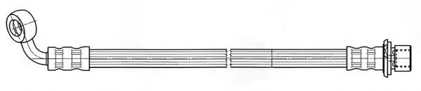 KAWE 511935 Тормозной шланг 