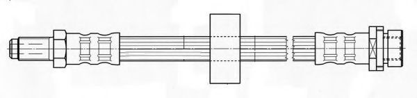 KAWE 511995 Тормозной шланг для FORD (Форд) KAWE 511995 Тормозной шланг для FORD (Форд)
