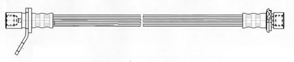 KAWE 512055 Тормозной шланг 