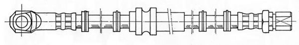KAWE 517042 Тормозной шланг для LANCIA (Лансиа/лянча) KAWE 517042 Тормозной шланг для LANCIA (Лансиа/лянча)