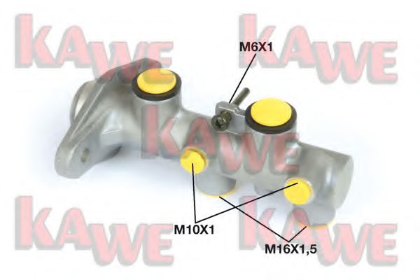 KAWE B1023 Главный тормозной цилиндр для HYUNDAI TB (Хендай Тб) KAWE B1023 Главный тормозной цилиндр для HYUNDAI TB (Хендай Тб)