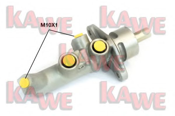 KAWE B1085 Главный тормозной цилиндр для TOYOTA (Тойота/тоета) KAWE B1085 Главный тормозной цилиндр для TOYOTA (Тойота/тоета)