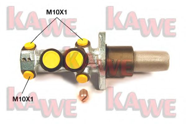 KAWE B1167 Главный тормозной цилиндр для PEUGEOT 205 I (Пежо 205 и) KAWE B1167 Главный тормозной цилиндр для PEUGEOT 205 I (Пежо 205 и)