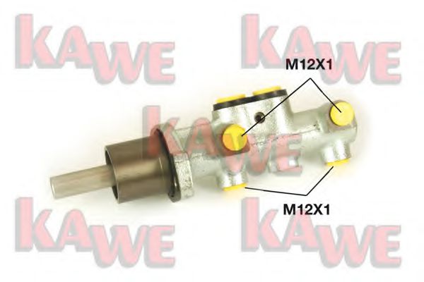 KAWE B1286 Главный тормозной цилиндр для VOLKSWAGEN (Фольксваген) KAWE B1286 Главный тормозной цилиндр для VOLKSWAGEN (Фольксваген)