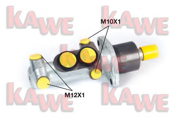 KAWE B1314 Главный тормозной цилиндр для RENAULT (Рено) KAWE B1314 Главный тормозной цилиндр для RENAULT (Рено)