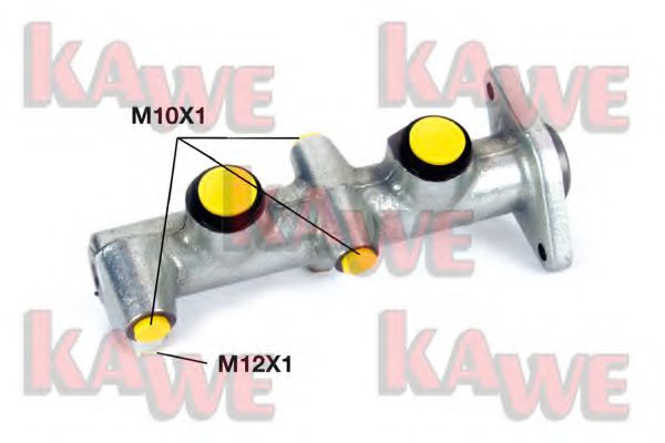 KAWE B1504 Главный тормозной цилиндр для FORD FIESTA (Форд Фиэста) KAWE B1504 Главный тормозной цилиндр для FORD FIESTA (Форд Фиэста)