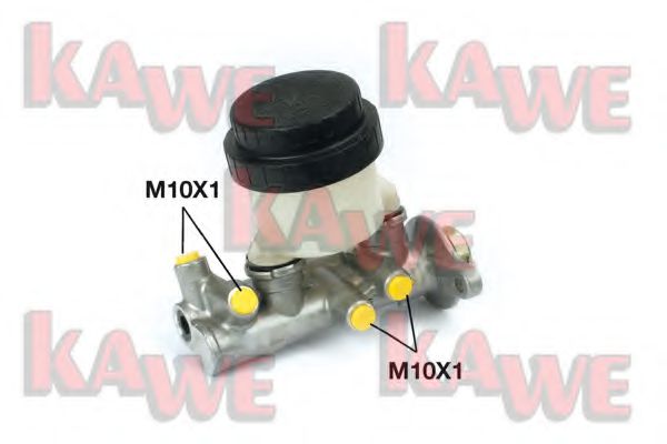 KAWE B1665 Главный тормозной цилиндр для NISSAN (Ниссан) KAWE B1665 Главный тормозной цилиндр для NISSAN (Ниссан)