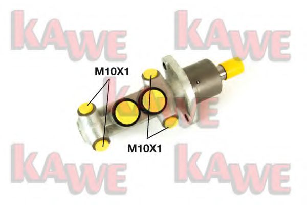KAWE B1902 Главный тормозной цилиндр для PEUGEOT (Пежо) KAWE B1902 Главный тормозной цилиндр для PEUGEOT (Пежо)