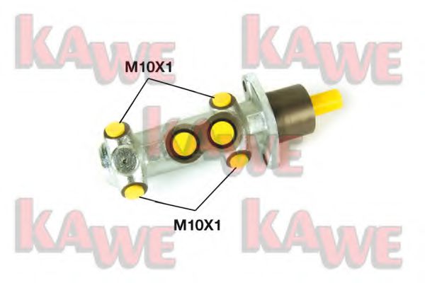 KAWE B1958 Главный тормозной цилиндр для FIAT (Фиат) KAWE B1958 Главный тормозной цилиндр для FIAT (Фиат)