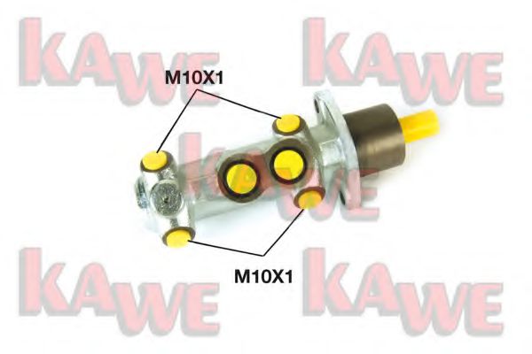 KAWE B1984 Главный тормозной цилиндр для FIAT (Фиат) KAWE B1984 Главный тормозной цилиндр для FIAT (Фиат)