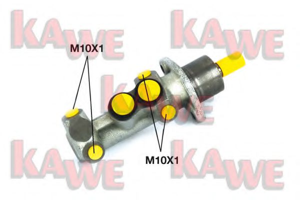 KAWE B6771 Главный тормозной цилиндр для FIAT (Фиат) KAWE B6771 Главный тормозной цилиндр для FIAT (Фиат)