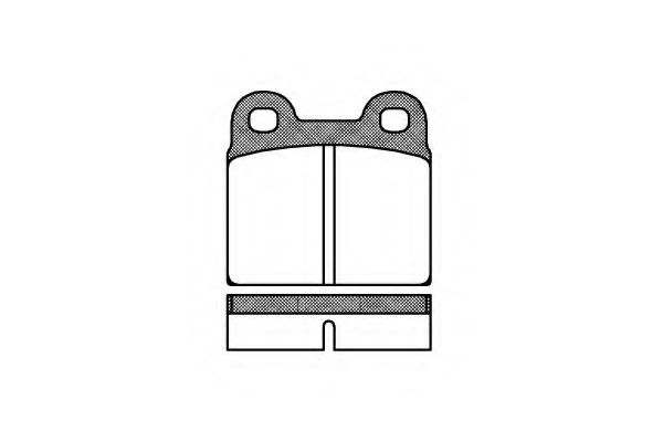 KAWE 0007 00 Тормозные колодки для OPEL OLYMPIA A (Опель Олъмпиа а) KAWE 0007 00 Тормозные колодки для OPEL OLYMPIA A (Опель Олъмпиа а)