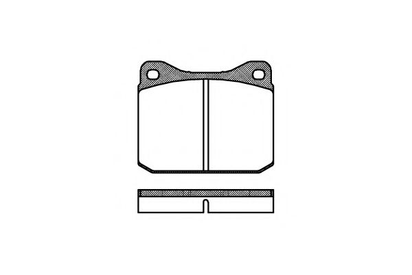 KAWE 0010 00 Тормозные колодки для VOLKSWAGEN (Фольксваген) KAWE 0010 00 Тормозные колодки для VOLKSWAGEN (Фольксваген)