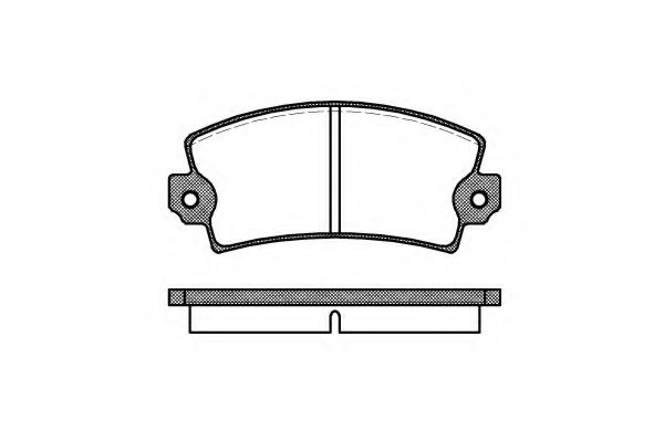 KAWE 0021 00 Тормозные колодки для RENAULT LE CAR (Рено Лэ cар) KAWE 0021 00 Тормозные колодки для RENAULT LE CAR (Рено Лэ cар)