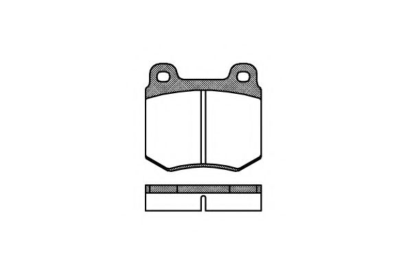 KAWE 0069 10 Тормозные колодки для AUDI 100 (Ауди 100) KAWE 0069 10 Тормозные колодки для AUDI 100 (Ауди 100)
