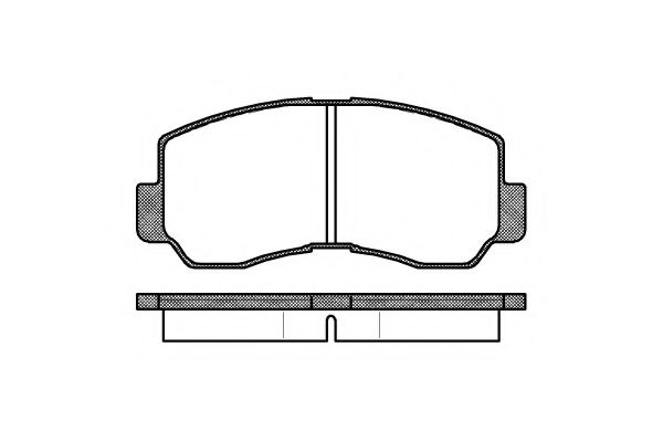KAWE 0094 40 Тормозные колодки для MITSUBISHI GALANT (Митсубиши/митсубиси Галант) KAWE 0094 40 Тормозные колодки для MITSUBISHI GALANT (Митсубиши/митсубиси Галант)