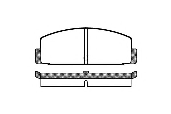 KAWE 0100 00 Тормозные колодки для MITSUBISHI GALANT II (Митсубиши/митсубиси Галант 2) KAWE 0100 00 Тормозные колодки для MITSUBISHI GALANT II (Митсубиши/митсубиси Галант 2)