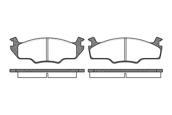 KAWE 0121 00 Тормозные колодки для VOLKSWAGEN SCIROCCO (Фольксваген Сcироccо) KAWE 0121 00 Тормозные колодки для VOLKSWAGEN SCIROCCO (Фольксваген Сcироccо)