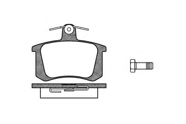 KAWE 0135 20 Тормозные колодки для AUDI 80 (Ауди 80) KAWE 0135 20 Тормозные колодки для AUDI 80 (Ауди 80)