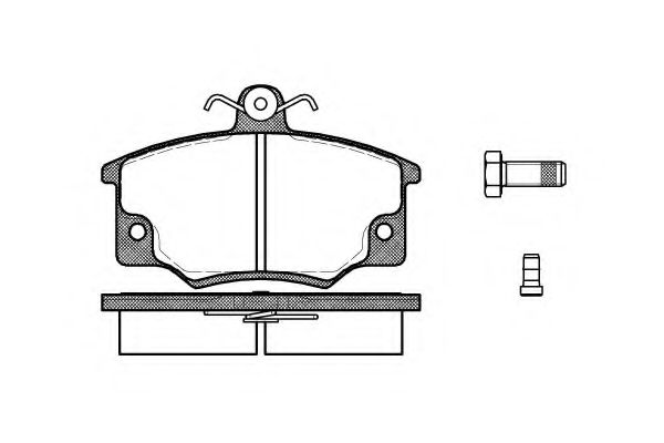 KAWE 0146 04 Тормозные колодки для FIAT TEMPRA (Фиат Тэмпра) KAWE 0146 04 Тормозные колодки для FIAT TEMPRA (Фиат Тэмпра)