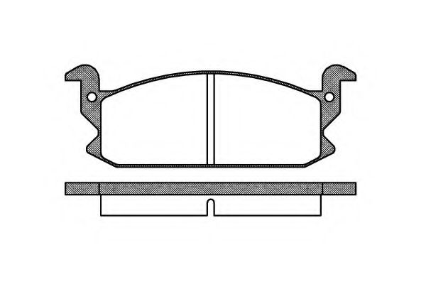 KAWE 0177 00 Тормозные колодки для DAIHATSU CHARADE II (Дайхатсу Чарадэ 2) KAWE 0177 00 Тормозные колодки для DAIHATSU CHARADE II (Дайхатсу Чарадэ 2)