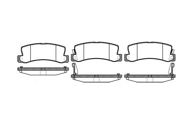 KAWE 0214 22 Тормозные колодки для TOYOTA CARINA E (Тойота/тоета Карина е) KAWE 0214 22 Тормозные колодки для TOYOTA CARINA E (Тойота/тоета Карина е)