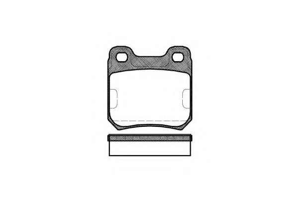 KAWE 0239 10 Тормозные колодки для OPEL OMEGA A (Опель Омэга а) KAWE 0239 10 Тормозные колодки для OPEL OMEGA A (Опель Омэга а)